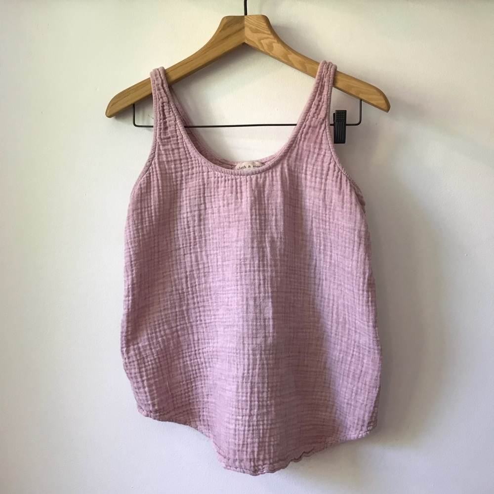 Cloth and Stone pink top